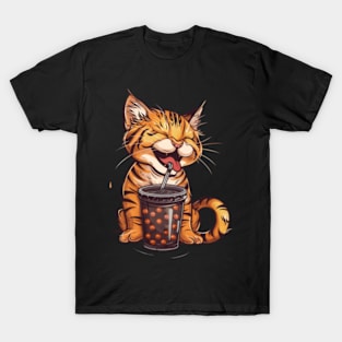 Cat Boba Fun T-Shirt